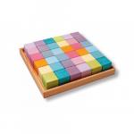 Cuburi Mozaic nuante pastel mediu