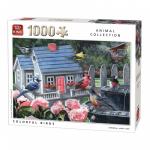 Puzzle 1000 piese Colorful birds