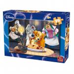 Puzzle 99 piese Aristocats & Lady And The Tramp