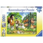 Puzzle animale 100 piese