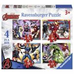 Puzzle avengers 12/16/20/24 piese