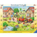Puzzle Ravensburger mica mea ferma 24 piese