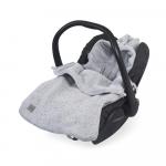 Sac de dormit bebelusi tricotat Confetti pentru scaun auto si carucior