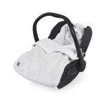Sac de dormit tricotat bej Confetti pentru scaun auto si carucior