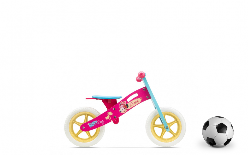 Bicicleta fara pedale Minnie