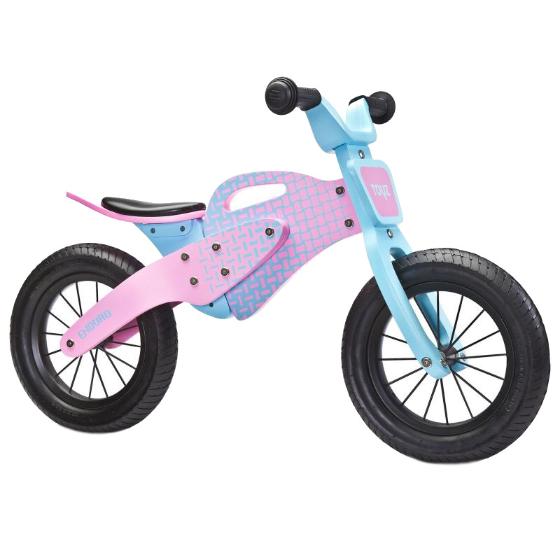 Bicicleta fara pedale Toyz by Caretero Enduro Pink - 2