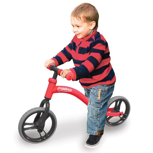 Bicicleta fara pedale y volution y velo air red