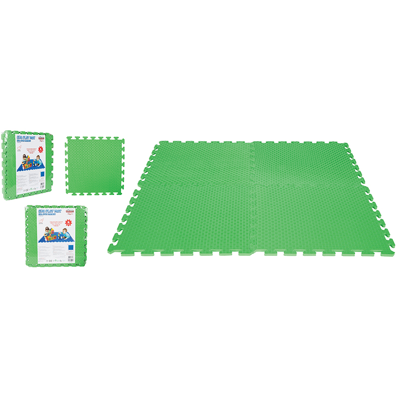 Covoras puzzle din spuma EVA Play Mat Verde