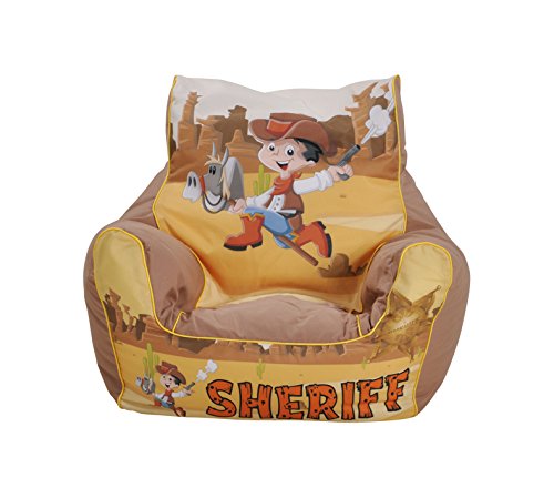 Fotoliu pentru copii little sheriff