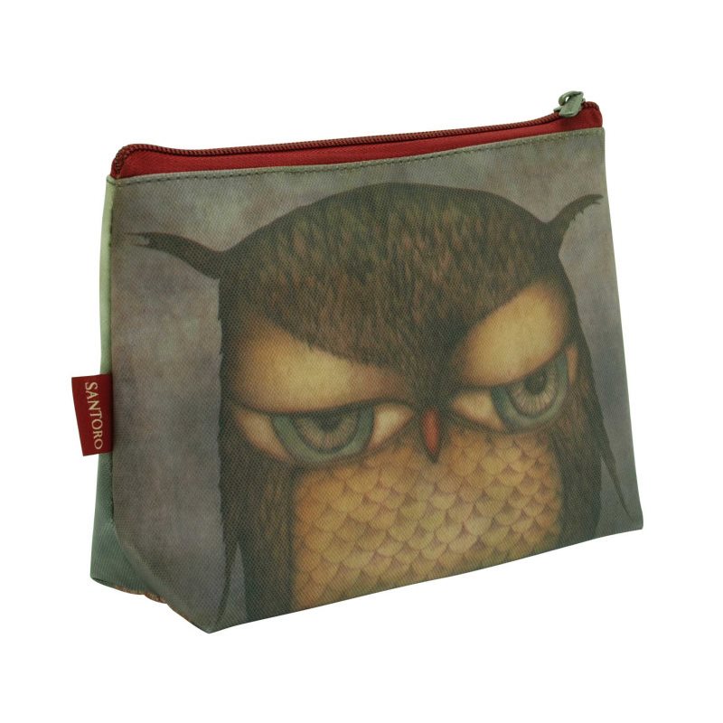 Geanta pt accesorii Eclectic Grumpy Owl