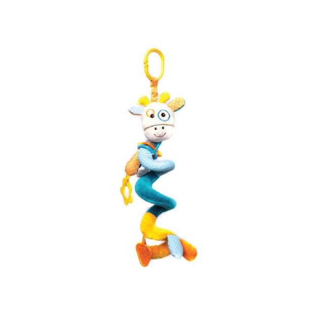 Jucarie pentru carucior spirala kikkaboo giraffe