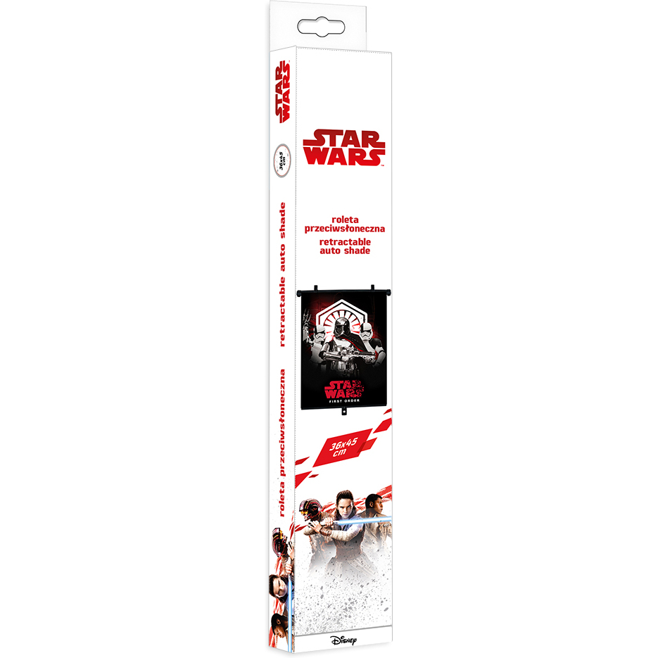 Parasolar auto retractabil star wars stormtrooper seven sv9321