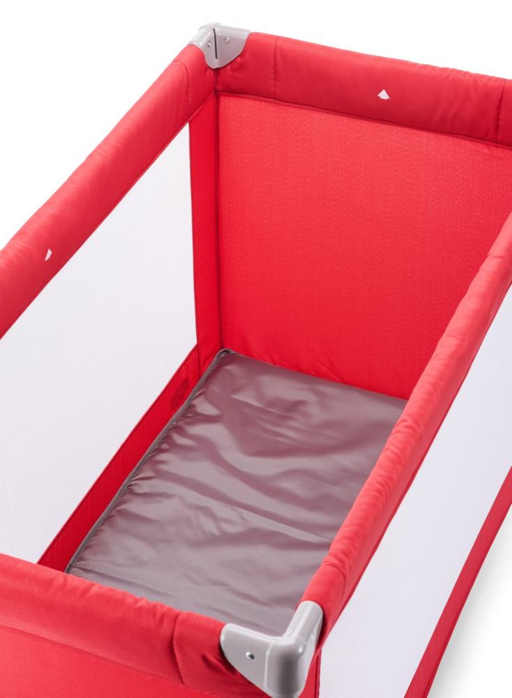 Patut pliant chicco good night fara etaj intermediar 0 luni+ red