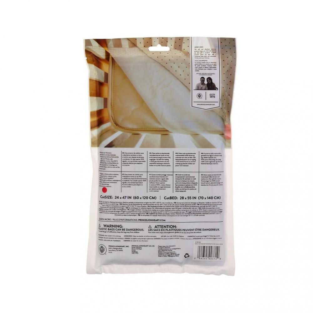 Protectie impermeabila din bumbac pentru saltea 70 x 140 cm