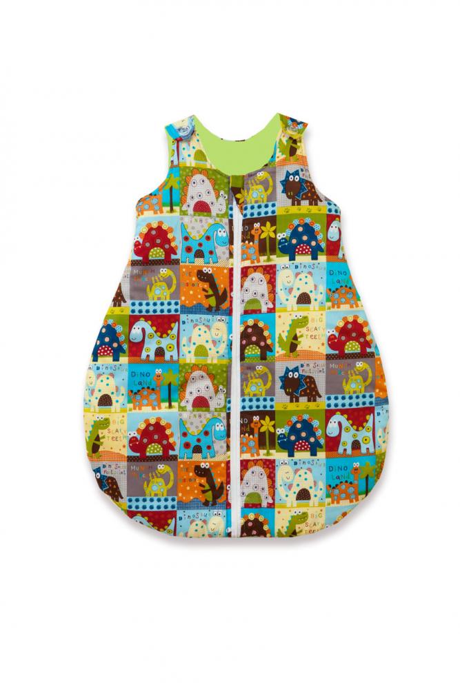 Sac de dormit 0.5 tog dinozauri 60 cm