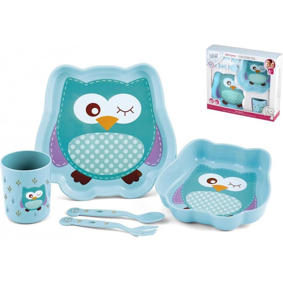 Set pentru masa 5 piese bufnita lulabi 7973195