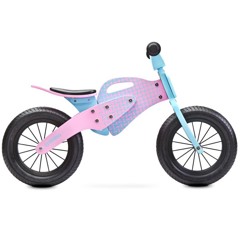 Bicicleta fara pedale Toyz by Caretero Enduro Pink - 1