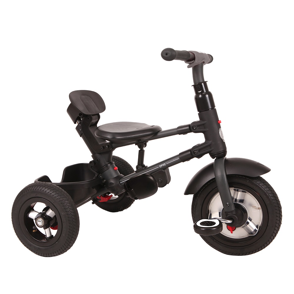 Tricicleta cu roti de cauciuc Qplay Rito Rubber Violet cauciuc imagine noua responsabilitatesociala.ro