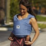Sistem Purtare Baby Ktan Baby Carrier Original Cotton Denim Marimea M
