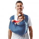 Sistem Purtare Baby Ktan Baby Carrier Original Cotton Denim Marimea S