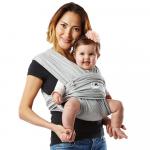 Sistem Purtare Baby Ktan Baby Carrier Original Cotton Heather Grey Marimea M