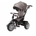 Tricicleta Jaguar Air multifunctionala 4 in 1 roti mari cu camera Ivory