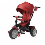 Tricicleta Jaguar Air multifunctionala 4 in 1 roti mari cu camera Red