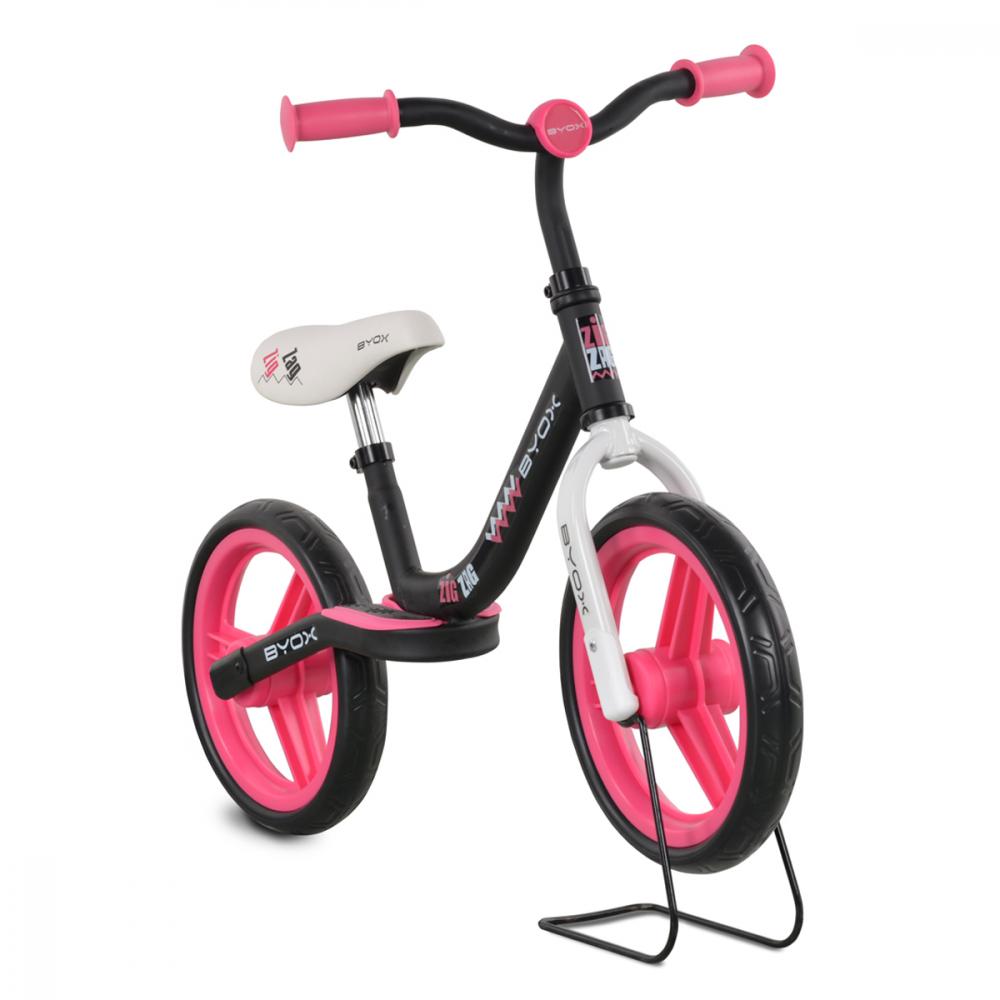Bicicleta fara pedale Zig-Zag Pink - 1