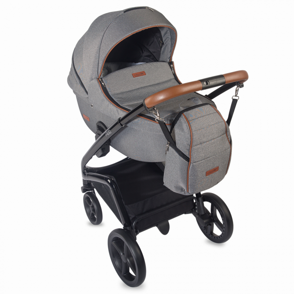 Carucior modular 3 in 1 coccolle perla gri