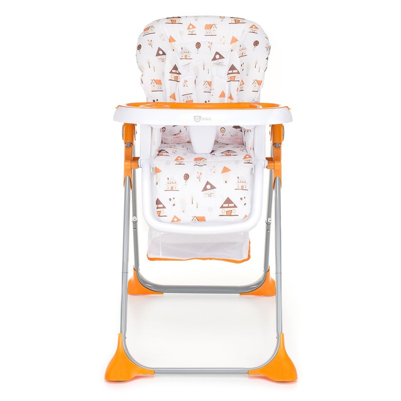 Scaun de masa simply shell orange