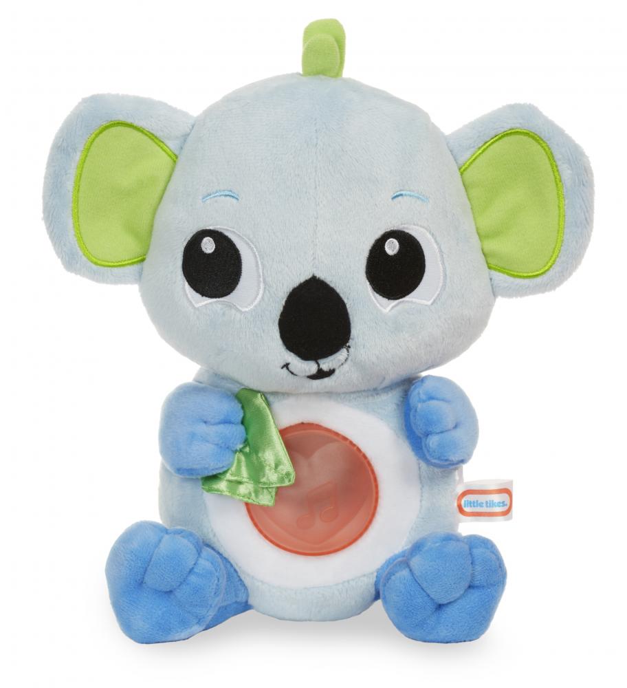 Koala de plus albastru cu lumina si sunete