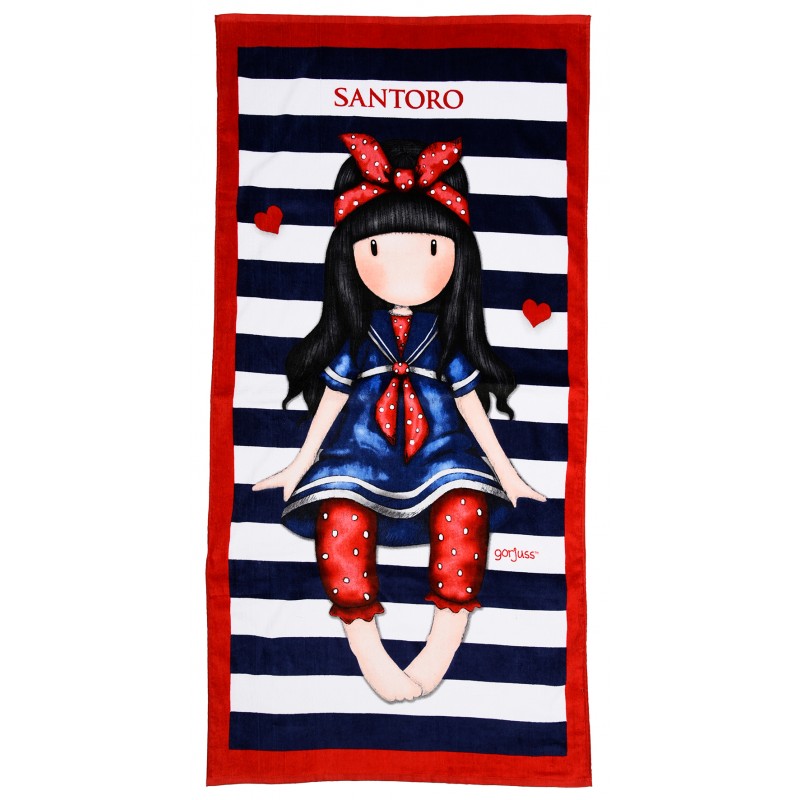 Prosop 75x150 cm santoro gorjuss little fishes stripes