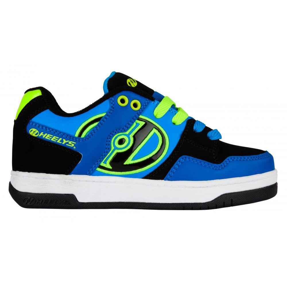 Role heelys flow albastru cu negru 38