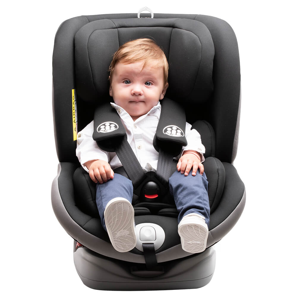 Scaun auto Allegra rotativ cu isofix 0-36 kg negru KidsCare KidsCare imagine 2022