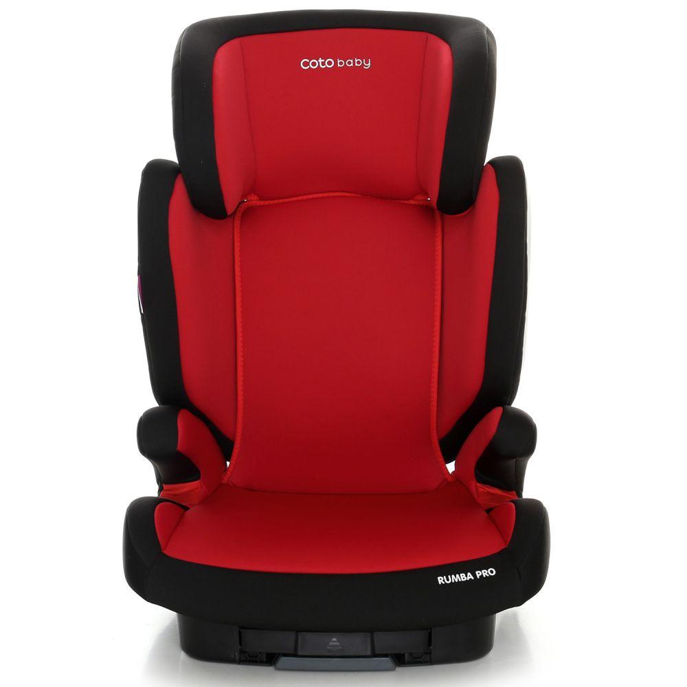 Scaun auto cu sistem isofix rumba pro 15-36 kg rosu