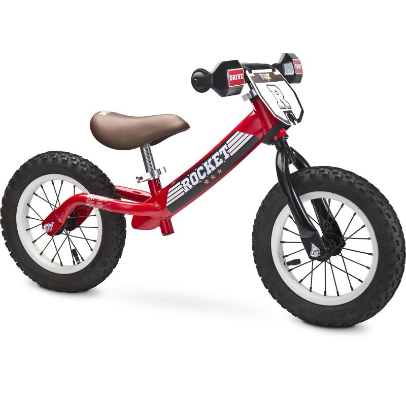 Bicicleta fara pedale Toyz Rocket Red