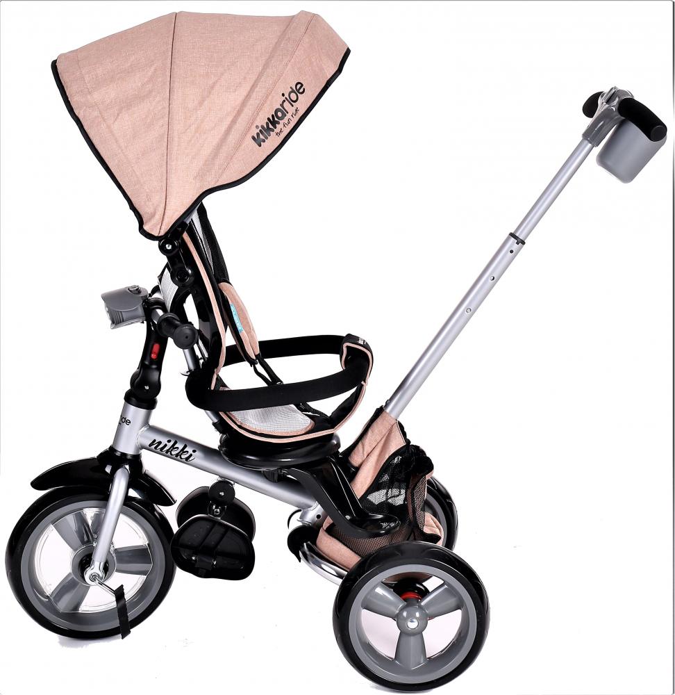 Tricicleta pliabila cu sezut reversibil nikki beige melange