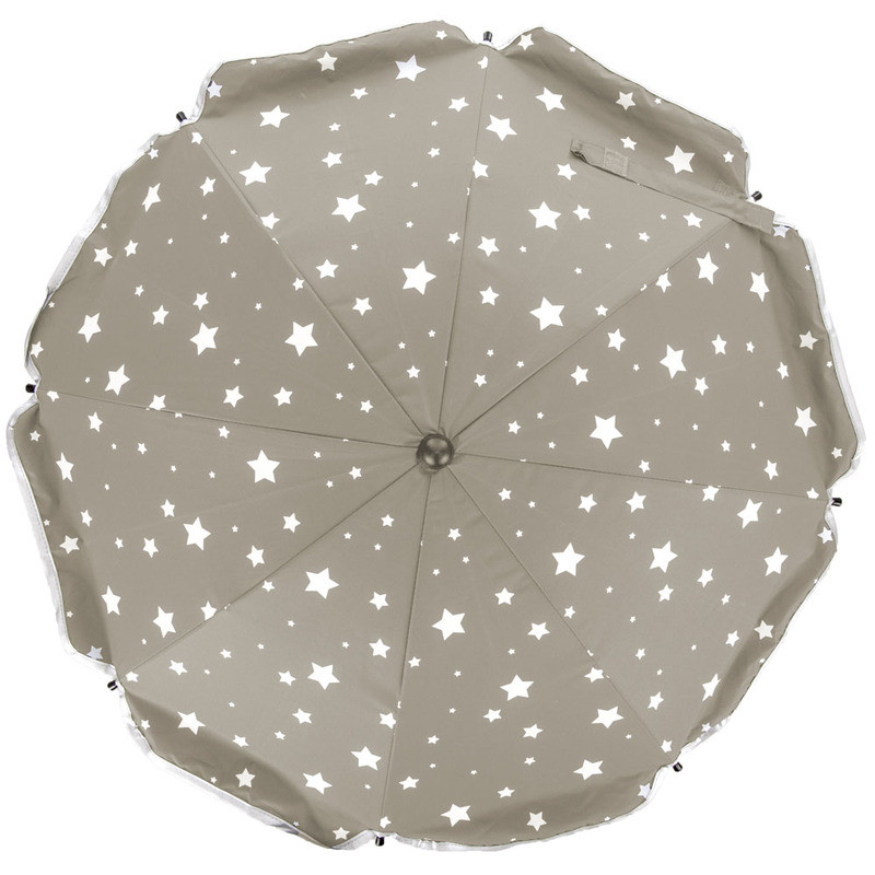 Umbrela pentru carucior 70 cm UV 50+ Stelute Natur Fillikid 50% imagine noua