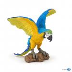 Figurina Papo Papagal Ara albastru