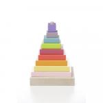 Jucarie din lemn, Cubika, Piramida Culorilor