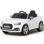 Masinuta electrica cu telecomanda 2,4 G Audi S5 Cabriolet White