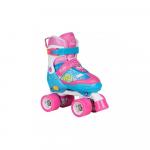 Role Rookie Fab Jr Ajustabile Albastru cu Roz 35.5-39