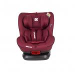 Scaun auto rotativ cu isofix 0-25 kg Twister Red