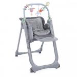 Scaun de masa Chicco Polly Magic Relax Anthracite 0luni+