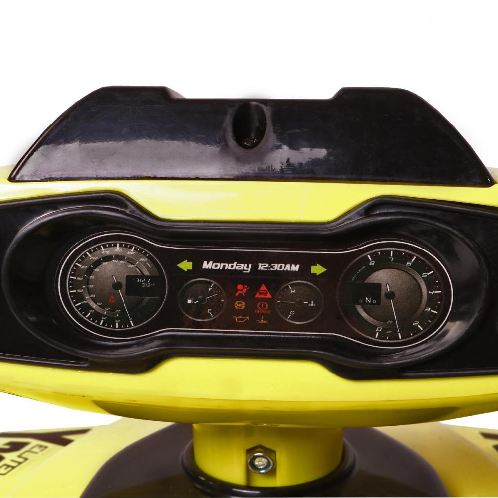 ATV fara pedale Moni No Fear Yellow - 3