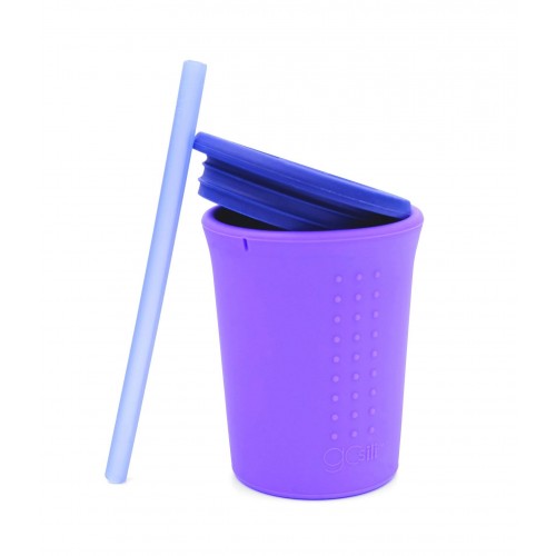 Capac din silicon pentru pai navy
