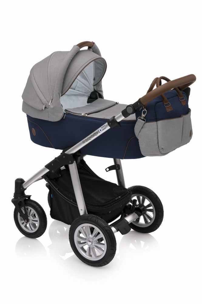 Carucior 2 in 1 baby design dotty 03 navy 2018