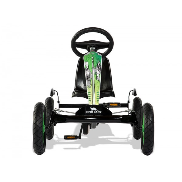 Kart cu pedale Speedy BF1 negruverde BF1 imagine noua responsabilitatesociala.ro