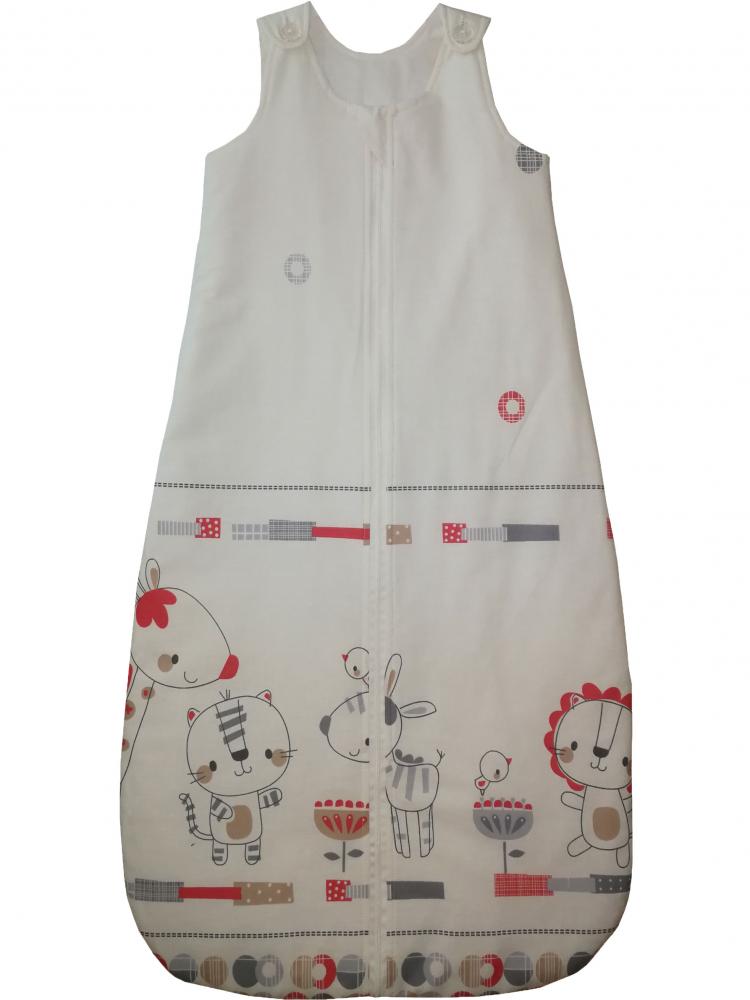 Sac de dormit 1 tog carnavalul animalutelor 140 cm