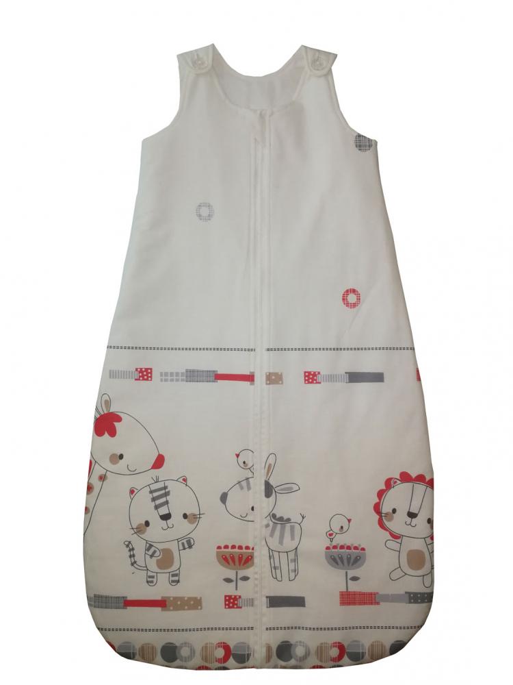 Sac de dormit 1 tog carnavalul animalutelor 95 cm